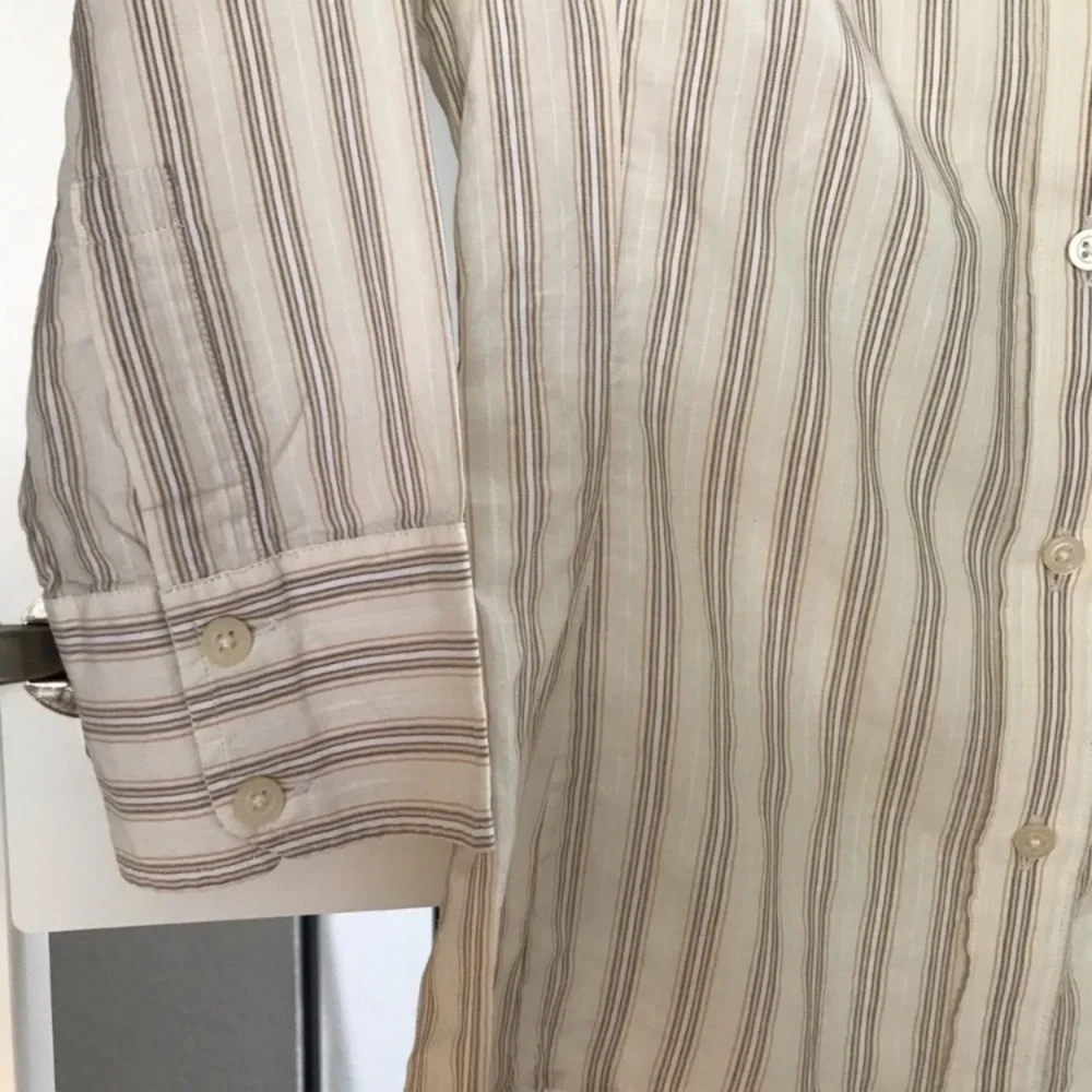 Vintage Banana Republic Striped Button Down Shirt Size XS - Picture 5 of 6